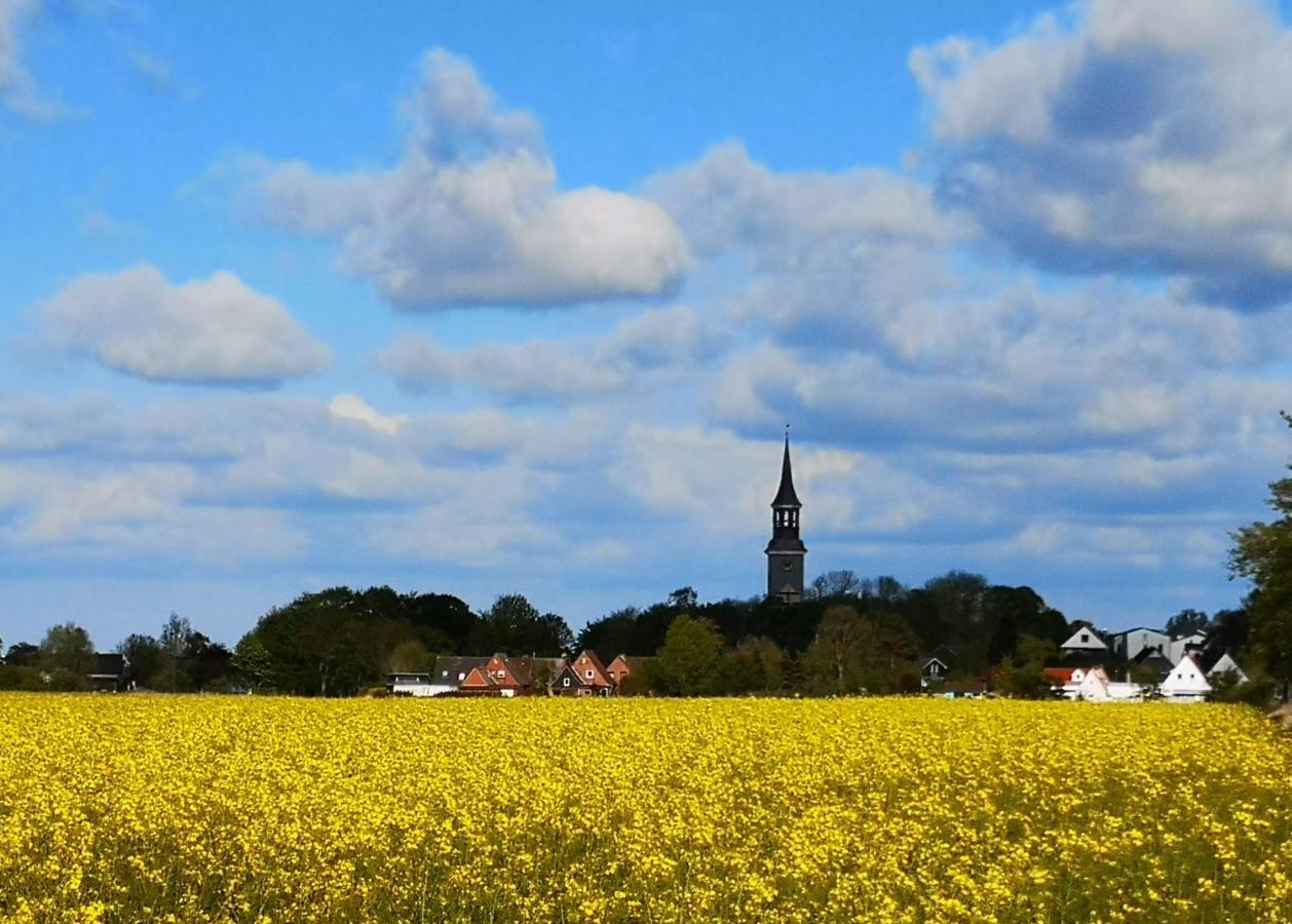 Liebevoll Hinterm Deich - Ferienwohnungen Lehe  Buitenkant foto